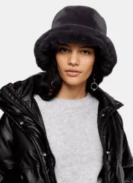 topshop fluffy hat
